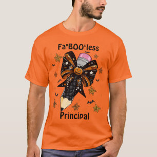 Camiseta Halloween Fa "boo" menos coqueta principal