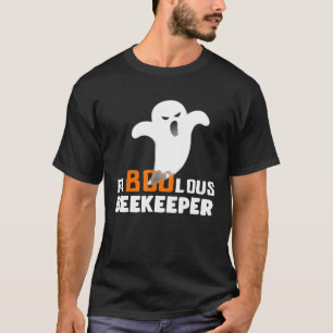 Camiseta Halloween Faboolous Beekeeper Ghost Costume Funny