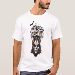 Camiseta Halloween face graffiti art  for family men women 