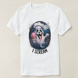 Camiseta Halloween, Famoso Crema de Hielo Fantasma Chef