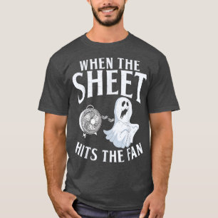 Camiseta Halloween Fan Fantasma Molesto Retro Funny 3027