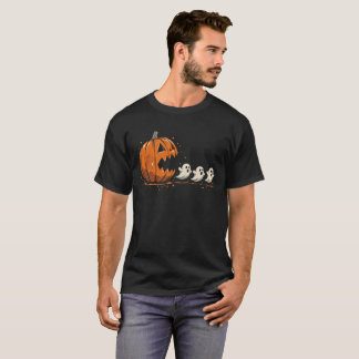 Camiseta Halloween fantasma de la Calabaza Graciosa