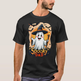 Camiseta Halloween Fantasma De Papá Con Personalizable Gorr