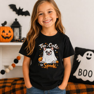 Camiseta Halloween Fantasma French Bulldog Adorable