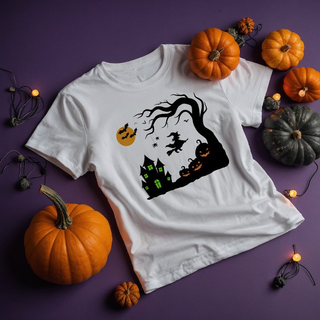 Camiseta Halloween fantasmal (Subido por el creador)