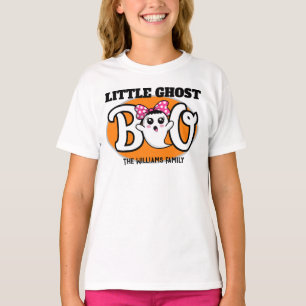 Camiseta Halloween Fantasmita Boo Niño Familia Combinable