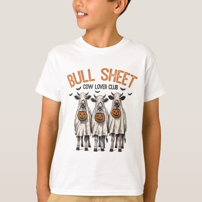 Camiseta Halloween Farm Animals Trick O Trek (Anverso)