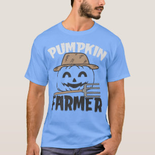 Camiseta Halloween Farmers Pumpkin Harvest Agriculture Pump
