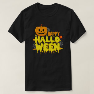 Camiseta Halloween Feliz y agudo