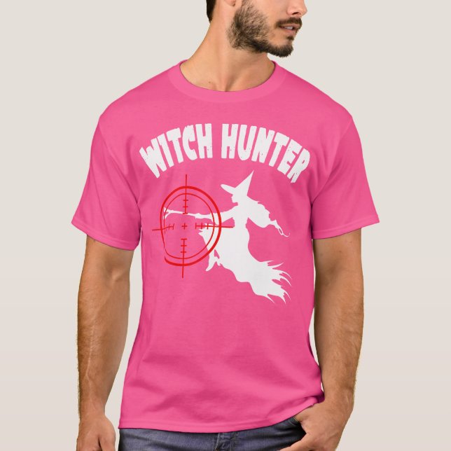 Camiseta Halloween, Fiesta divertida de Witch Hunter (Anverso)