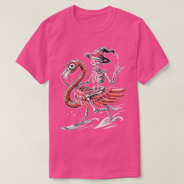 Camiseta Halloween Flamingo (Diseño del anverso)