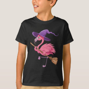 Camiseta Halloween Flamingo Gorras de Brujas Sterry Vestido