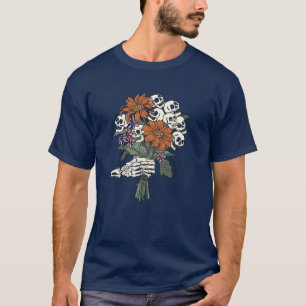 Camiseta Halloween Flower Fanny Halloween Gift Halloween Fa