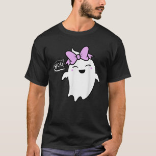Camiseta Halloween Flying Ghost Boo Bow Costume a los niños