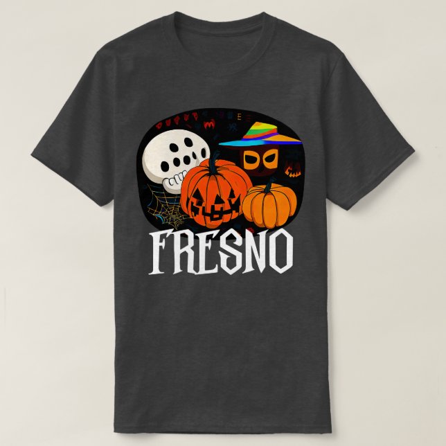 Camiseta Halloween Fresno (Diseño del anverso)