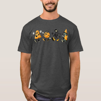 Camiseta Halloween Funny Bailando Fantasmas Calabaza Esquel