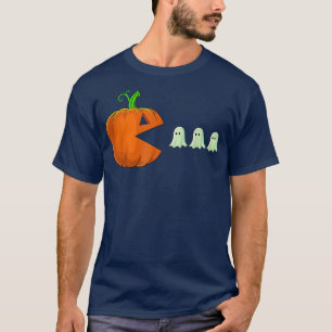 Camiseta Halloween Funny Calabaza Fantasma Niños Niños Homb