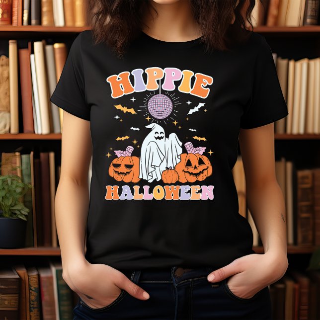 CAMISETA HALLOWEEN FUNNY DISCO GHOST HIPPIE HALLOWEEN (Subido por el creador)
