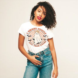 CAMISETA HALLOWEEN FUNNY INTROVERT| FANTASMA A LA GENTE TOD