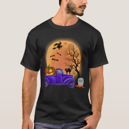 Camiseta Halloween Funny Monsters Pumpkin Wistkin