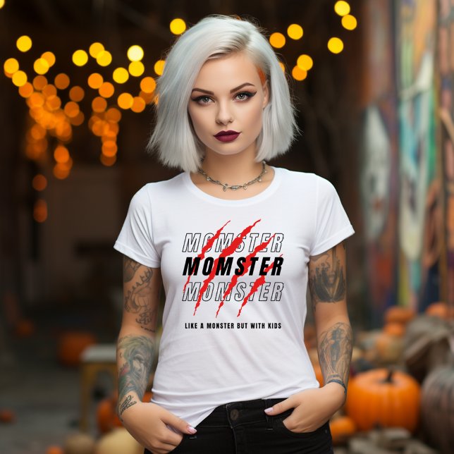 CAMISETA HALLOWEEN FUNNY MOTHERS' MOMSTER (MOMSTER FUNNY HALLOWEEN MOM SHIRT)