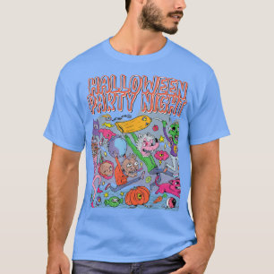 Camiseta Halloween funny Party Night Zombies Ghosts Jack O