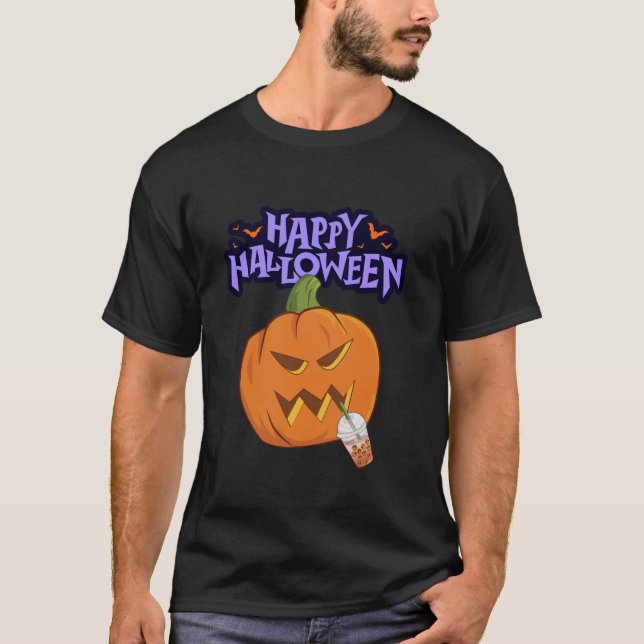 Camiseta Halloween Funny Trompecabezas Spice Happy Hallowee (Anverso)