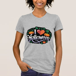 Camiseta Halloween Garden para mujer