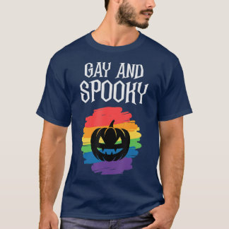 Camiseta Halloween Gay Y Spooky Party Costume Niños
