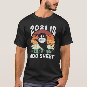 Camiseta Halloween Ghost 2021 es chapa de boo