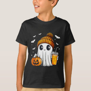 Camiseta Halloween Ghost Pumpkin Spice Latt Otoño