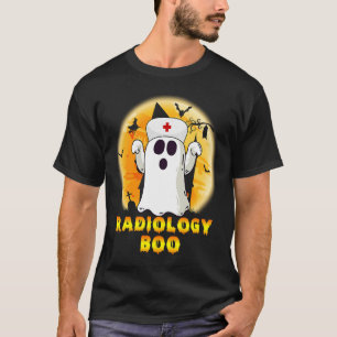 Camiseta Halloween Ghost Radiology Boo Nurs Enfermería Homb