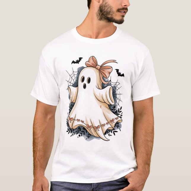 Camiseta Halloween Ghost Spooky (Anverso)