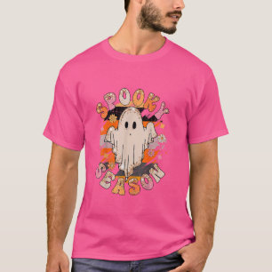 Camiseta Halloween Ghost Spooky Season Costume Pocket Men W