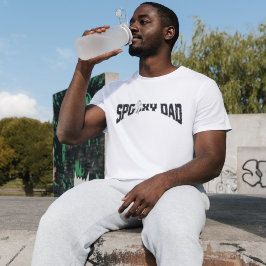 Camiseta Halloween Ghost Sppok padre de cumpleaños