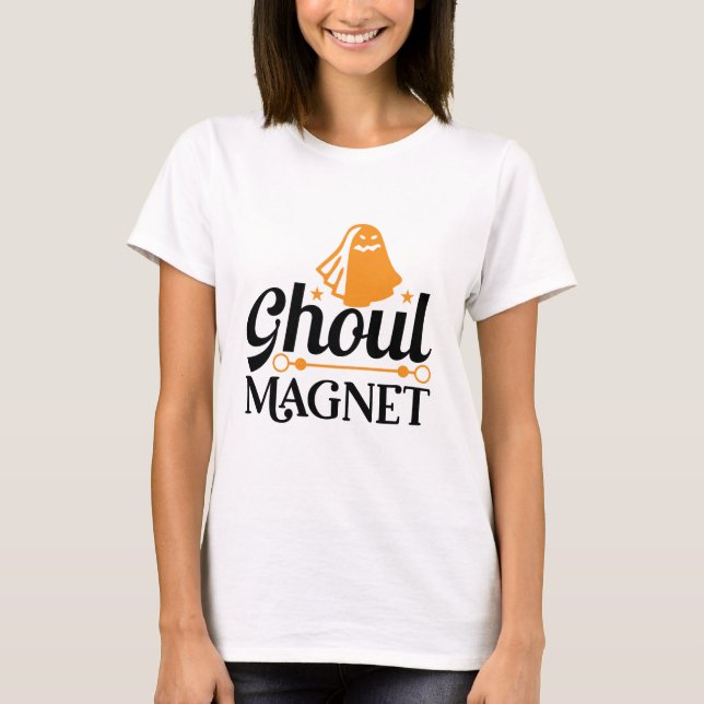Camiseta Halloween Ghoul Magnet Birthday (Anverso)