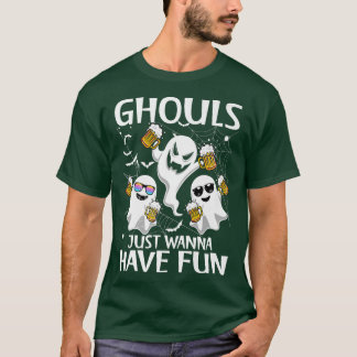 Camiseta Halloween Ghoul solo quiere divertirse con los fan