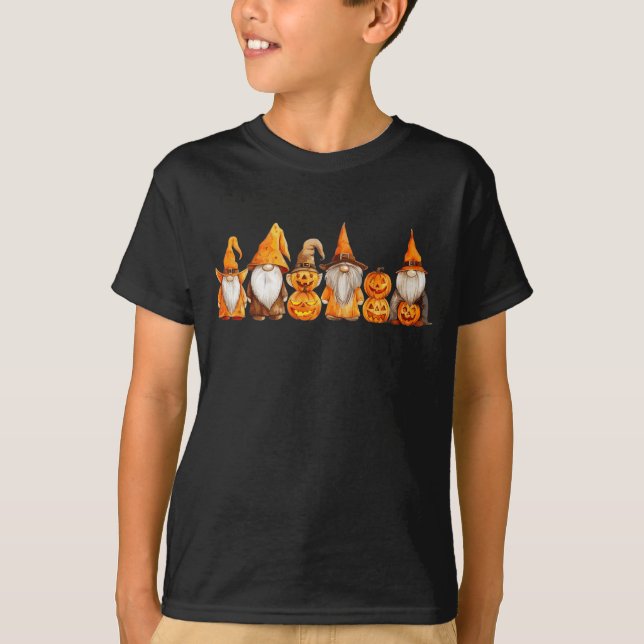 Camiseta Halloween Gnomes (Anverso)