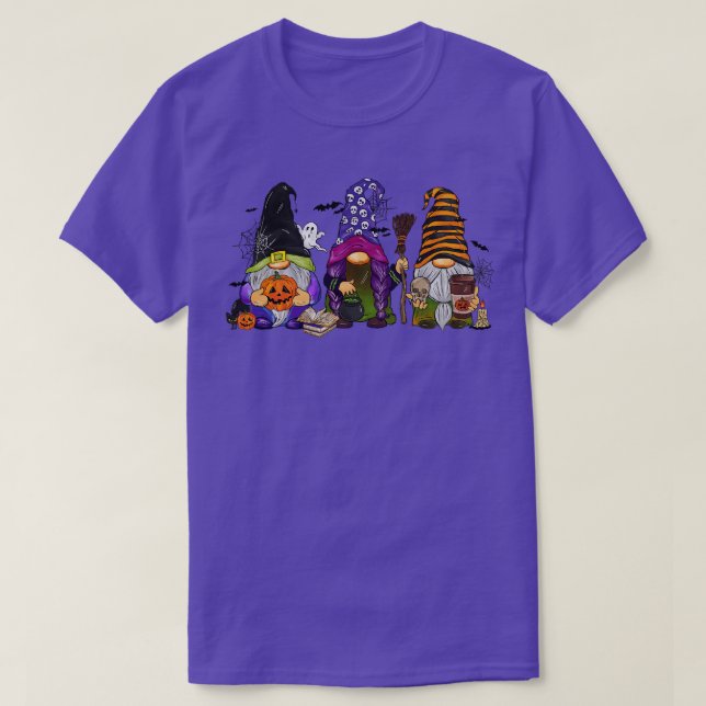 Camiseta Halloween Gnomes (Diseño del anverso)