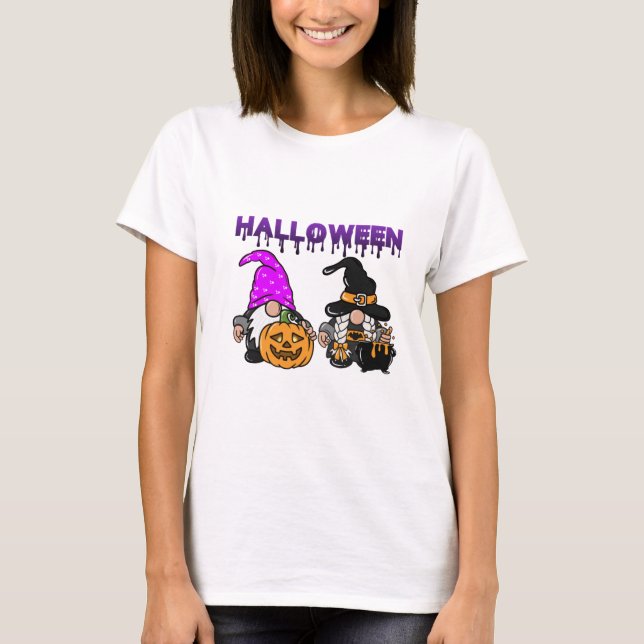 Camiseta Halloween Gnomes (Anverso)
