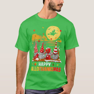 Camiseta Halloween Gnomes Happy HalloGraciasMas Acción de G