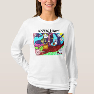 Camiseta HALLOWEEN GOBLIN Y WITCH