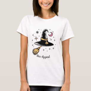 Camiseta Halloween, Gorra de brujas de Hex Appeal