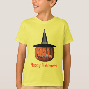 Camiseta Halloween, Gorra de brujas Jack O Lantern