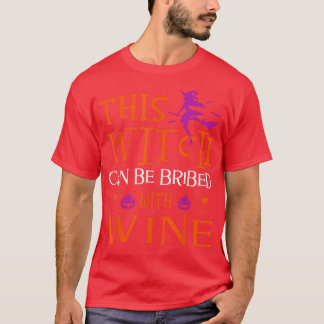 Camiseta Halloween Gracioso Esta Bruja Puede Ser Sobornada