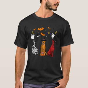 Camiseta Halloween gran dane Perros Mummy Witch Demon Costu