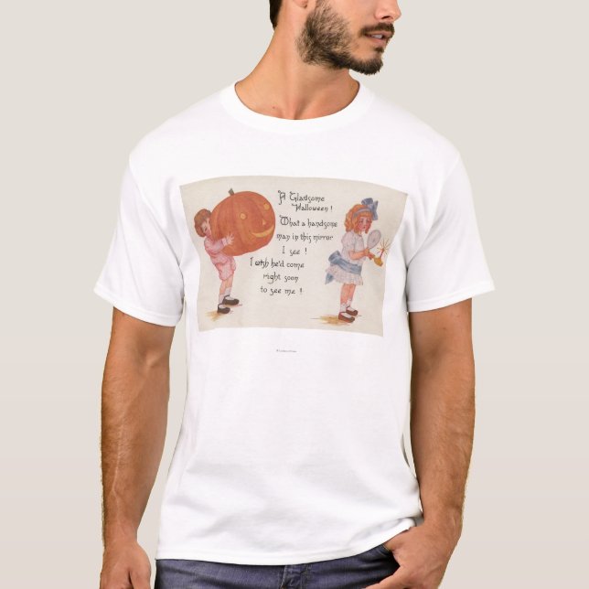 Camiseta Halloween GreetingA Halloween alegre (Anverso)