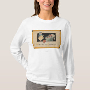 Camiseta Halloween GreetingBobbing para las manzanas