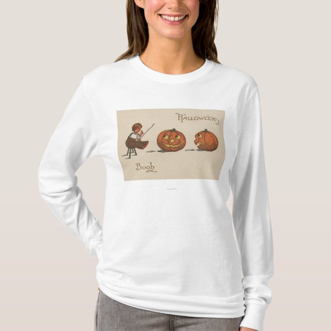Camiseta Halloween GreetingBook (Anverso)