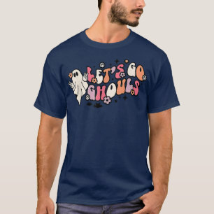 Camiseta Halloween Groovy Vamos Ghouls Retro Ghost Spook